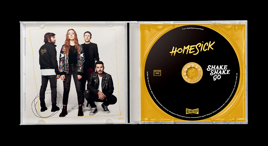 Homesick LP - Shake Shake Go