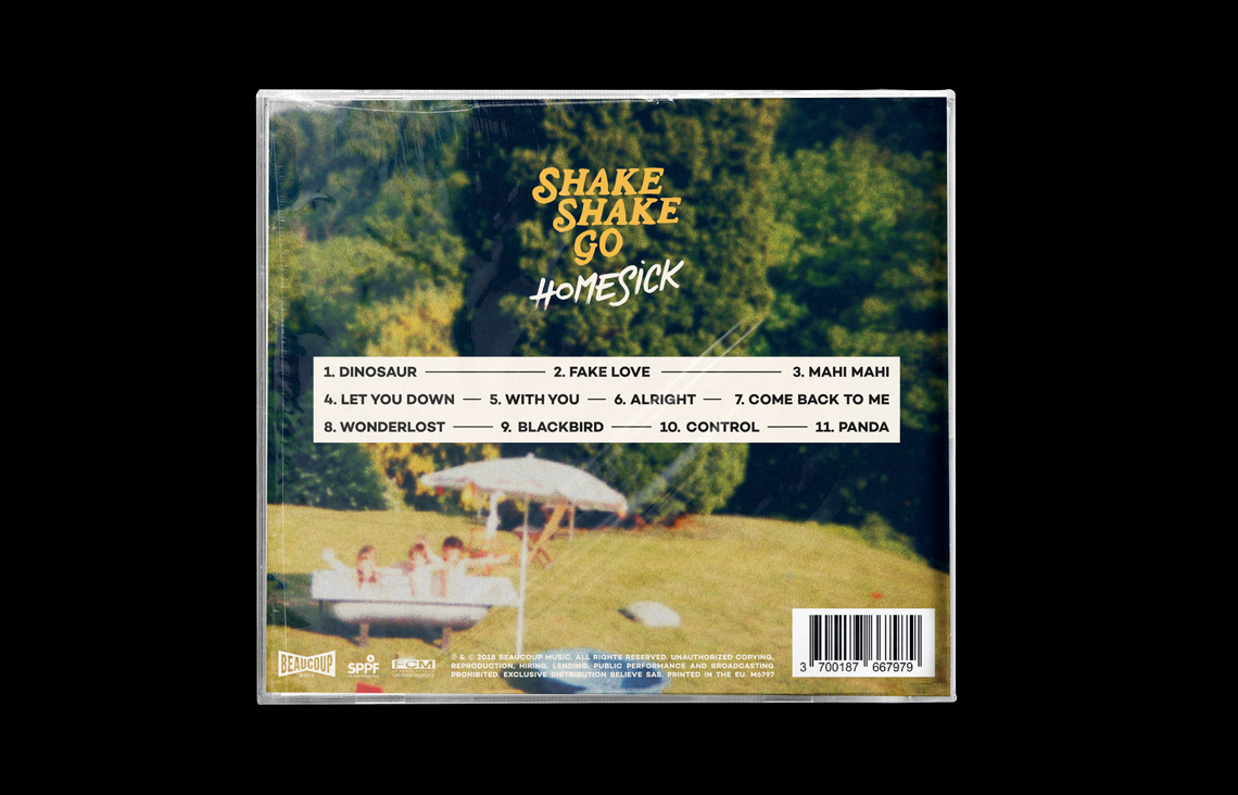 Homesick LP - Shake Shake Go
